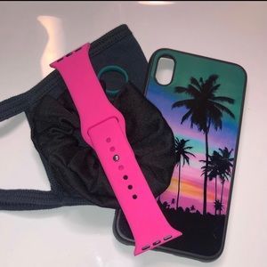 Iphone & scrunchie set !!